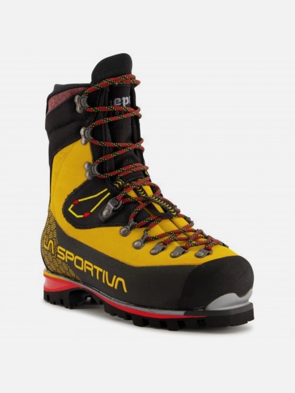 La Sportiva Mens Nepal Cube GTX Yellow & Black Mountaineering Boots Size 13